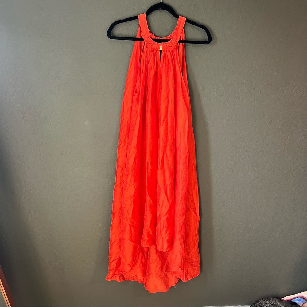 H&M Vibrant Orange Maxi Dress